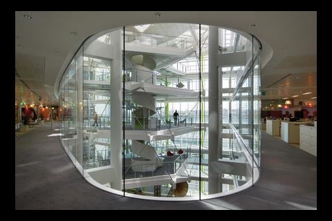 Unilever’s office space has good access to sunlight